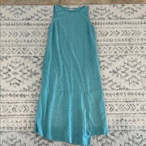 J. Jill Teal Sleeveless Dress